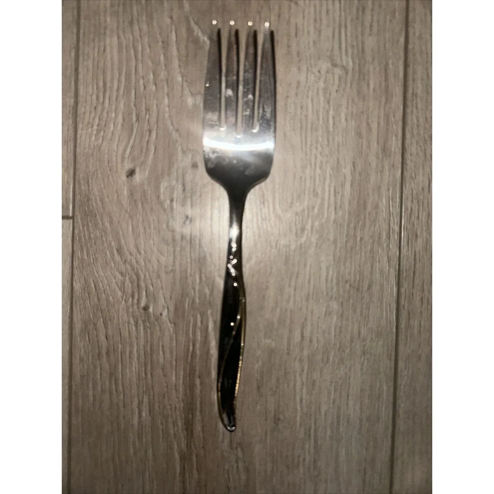 International Silver Rogers 1960‎ Inspiration Silver Plate Cold Meat Fork 83/4